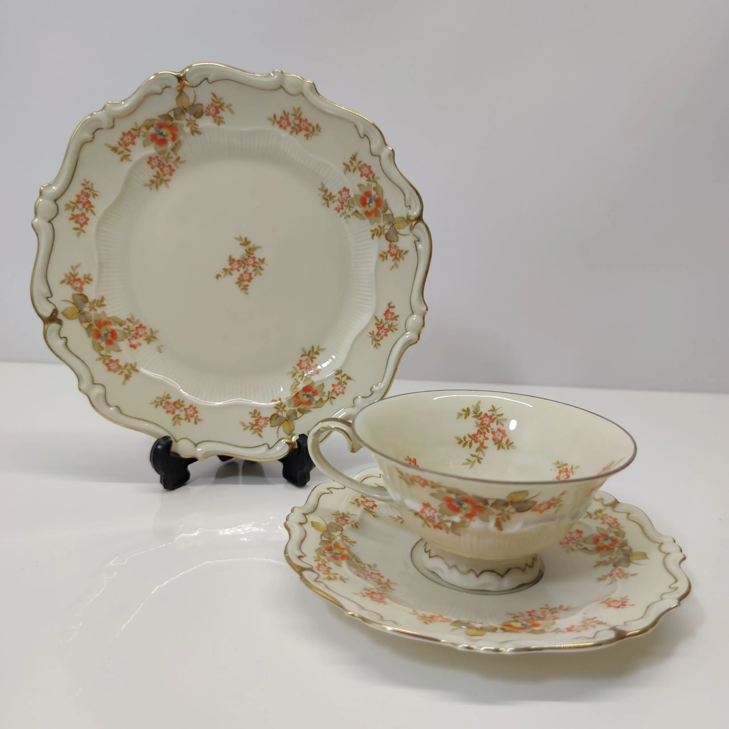 Zestaw śniadaniowy trio Sorau śląskie Żary Carstens | Patyna.pl